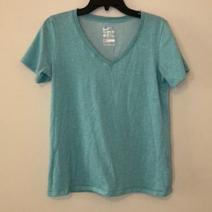 Blue Nike Dri-Fit Active Tee